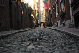 Acorn Street, Boston, Massachusetts, 2023